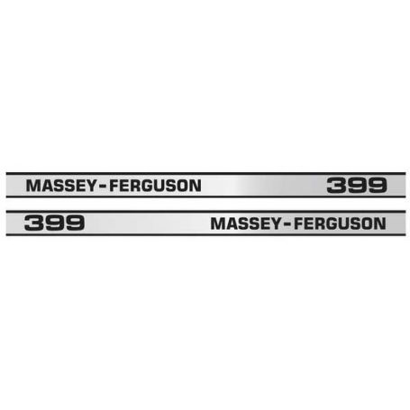 Kit d'Autocollant  399 Dernier modèle pour MASSEY FERGUSON