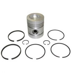 Piston 236 c / w Anneaux - 41158026 pour MASSEY FERGUSON