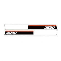 Autocollant Fiat 4 Cylindre Capot 34 "86.5cm pour FIAT Autocollant Fiat 4 Cylindre Capot 34 "86.5cm pour FIAT