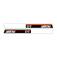 Autocollant Fiat 4 Cylindre DT Capot 34 "86.5cm pour FIAT Autocollant Fiat 4 Cylindre DT Capot 34 "86.5cm pour FIAT
