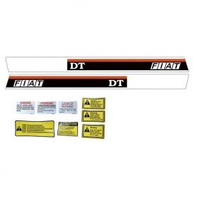 Autocollant Fiat 5 Cylindre DT Capot 38 "97cm pour FIAT
