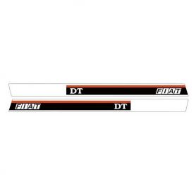 Autocollant Fiat 6 Cylindre DT Capot 42 3/4 "108cm pour FIAT