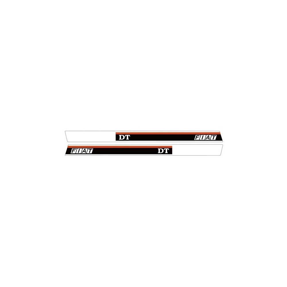 Autocollant Fiat 6 Cylindre DT Capot 42 3/4 "108cm pour FIAT