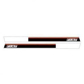 Autocollant Fiat 6 Capot Cylindre 42 3/4 "108cm pour FIAT