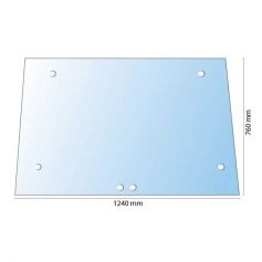Vitre arrière supérieur Renault MX / PX / LS pour RENAULT Vitre arrière supérieur Renault MX / PX / LS pour RENAULT