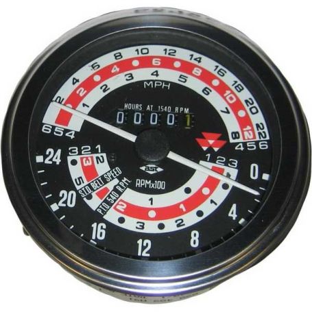 Tachymètre Horloge 165 178-6 Vitesse pour MASSEY FERGUSON Tachymètre Horloge 165 178-6 Vitesse pour MASSEY FERGUSON