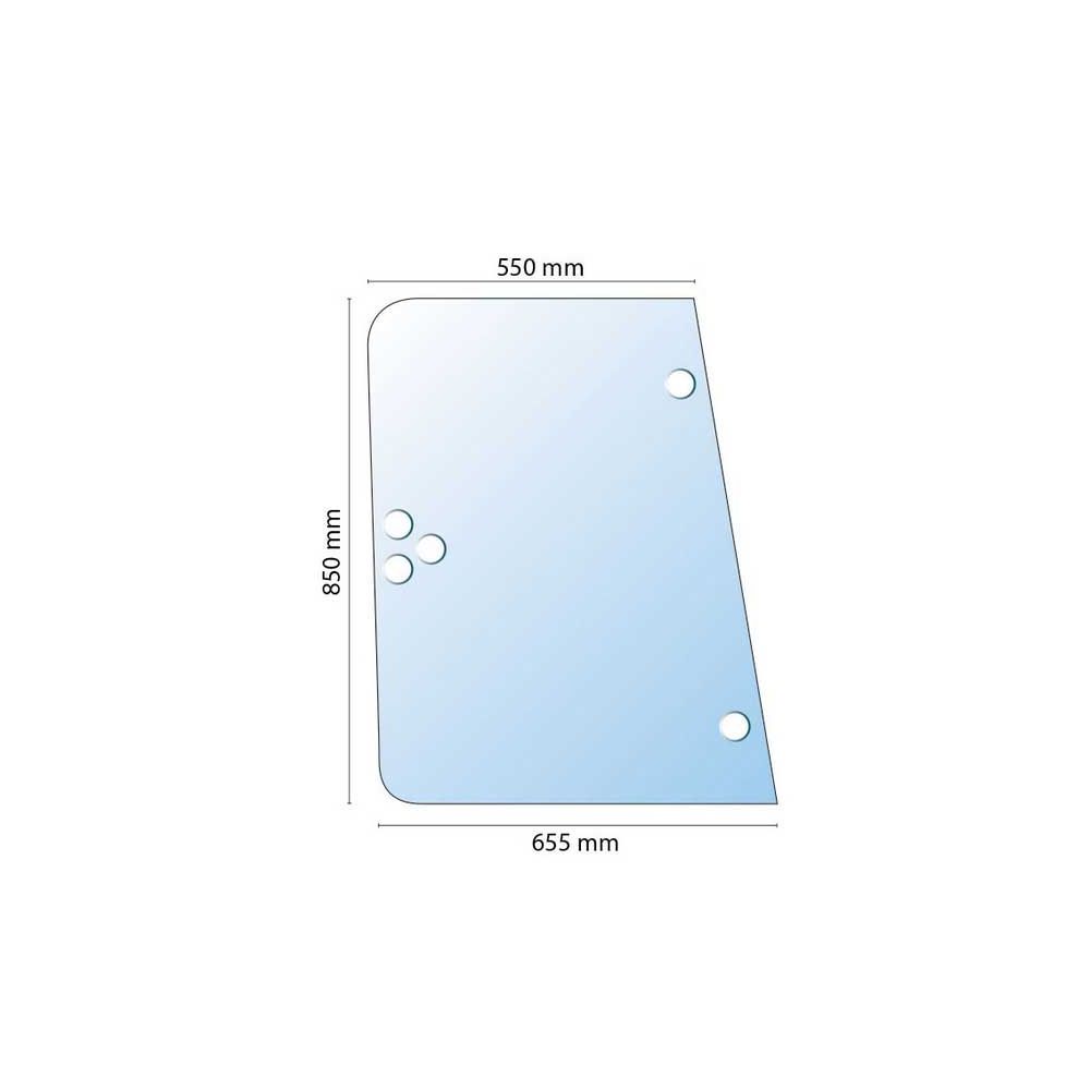 Vitre latérale G/D fenêtre Renault TL TS TX série TZ pour RENAULT