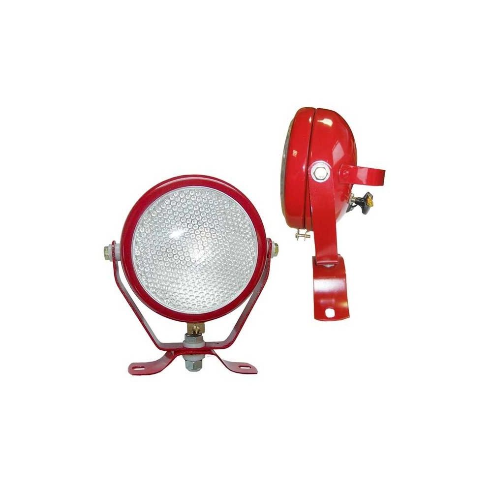 Lampe pour charrue - lentille givrée Type Butler avec ampoule H3 B pour MASSEY FERGUSON