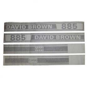 Kit de décalcomanie David Brown 885 pour DAVID BROWN
