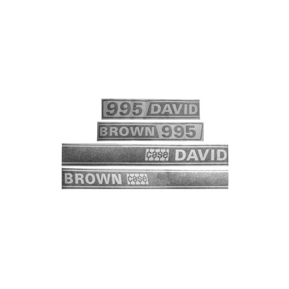Kit de décalcomanie David Brown 995 pour DAVID BROWN