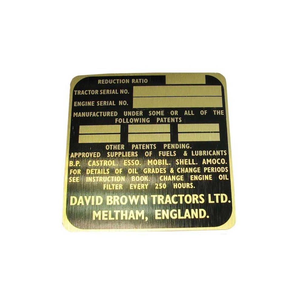Badge pour DAVID BROWN
