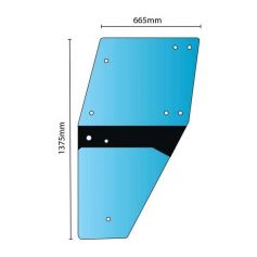 Porte en verre Deutz DX4 DX6 DX8 DXAB LH pour DEUTZ Porte en verre Deutz DX4 DX6 DX8 DXAB LH pour DEUTZ