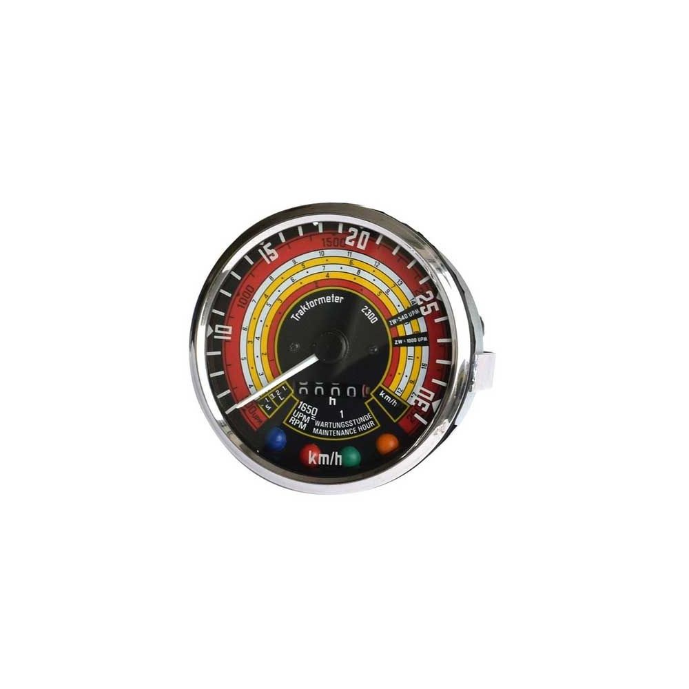 Compte-tours Deutz 05 06 2500RPM 31KMH pour DEUTZ