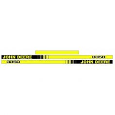 Kit d'autocollants «John Deere 3350» réf. L59276 pour John Deere