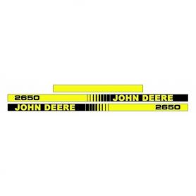 Kit Décalques John Deere 2650 pour JOHN DEERE