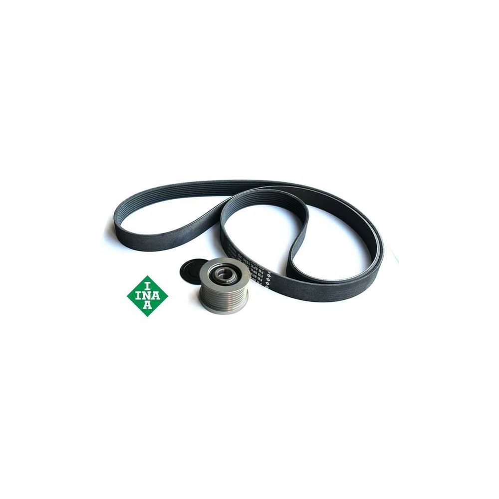 Kit courroie et poulie de ventilateur John Deere 6110 6210 pour JOHN DEERE