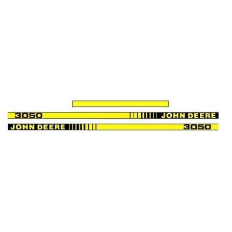 Kit d'autocollants «John Deere 3050» réf. L59278 pour John Deere Kit d'autocollants «John Deere 3050» réf. L59278 pour John Deere