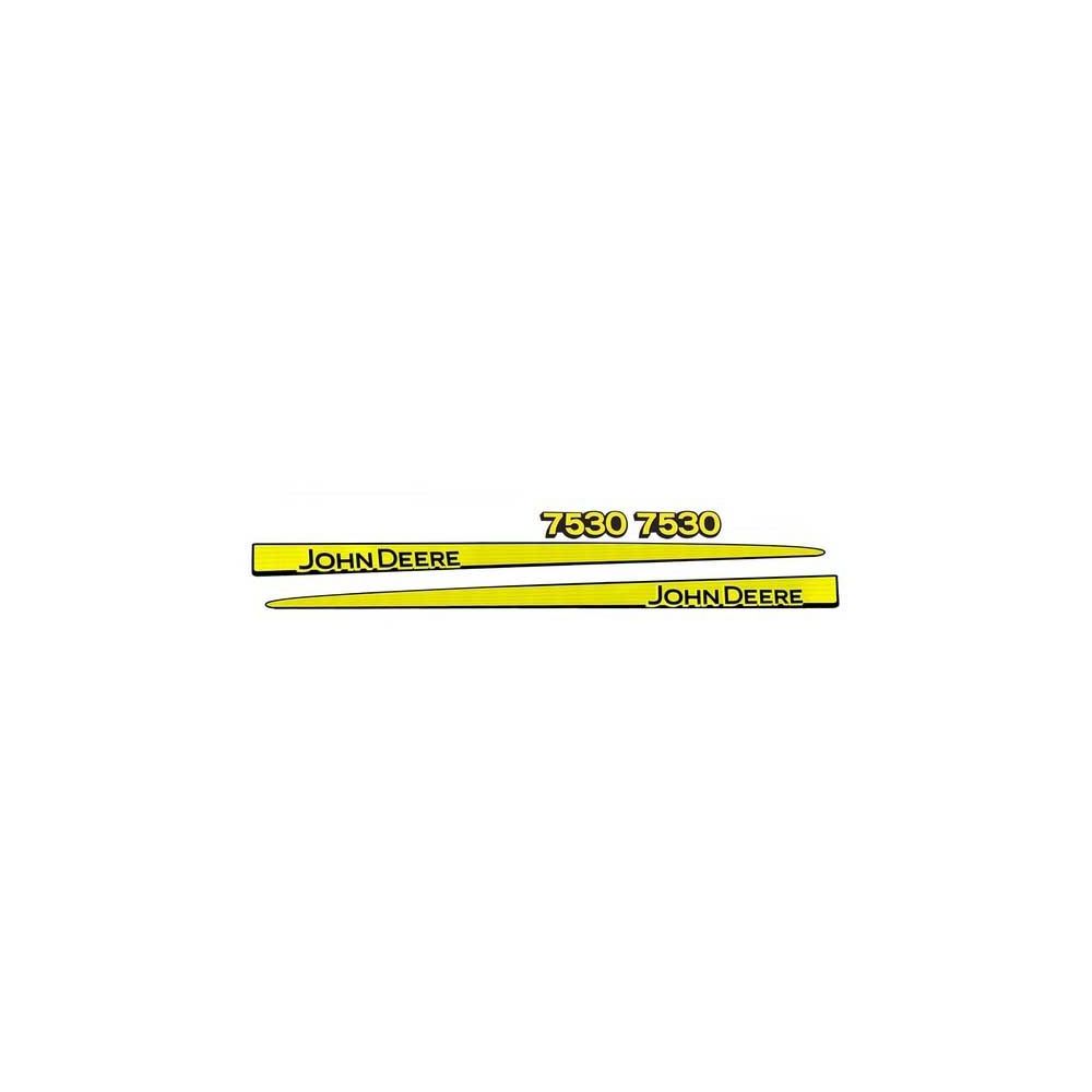 Kit Décalque John Deere 7530 pour JOHN DEERE