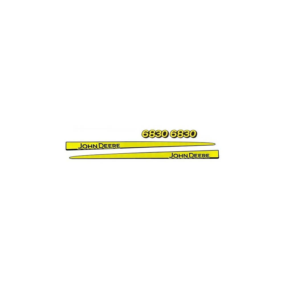 Kit Décalques John Deere 6830 pour JOHN DEERE