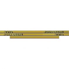 Kit d'autocollants «John Deere 6210» réf. L113595 pour John Deere Kit d'autocollants «John Deere 6210» réf. L113595 pour John Deere