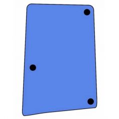 Verre John Deere 6000 6010 6020 LH pour JOHN DEERE Verre John Deere 6000 6010 6020 LH pour JOHN DEERE