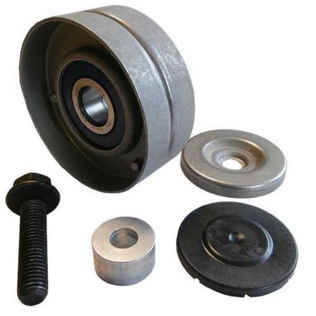 Poulie galet tendeur John Deere 6010 - 6910 6020 pour JOHN DEERE Poulie galet tendeur John Deere 6010 - 6910 6020 pour JOHN DEERE
