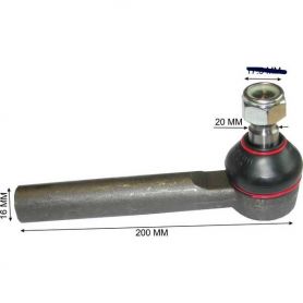 Rotule de direction 4215 4220 4225 362 AG66 pour MASSEY FERGUSON