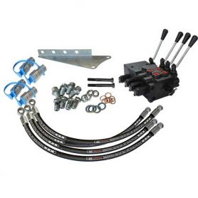 Kit de vanne de dérivation 2 banque 1 double effet pour MASSEY FERGUSON