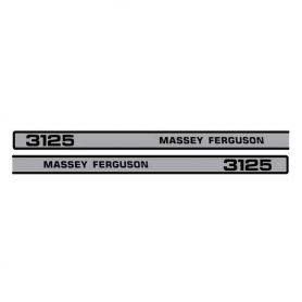 Kit d'autocollants «Massey Ferguson 3125» ref. 3902038M91 - Massey Ferguson