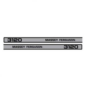 Kit d'autocollants «Massey Ferguson 3120» ref. 3902044M91 - Massey Ferguson