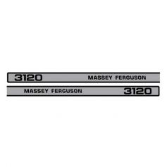 Kit d'autocollants «Massey Ferguson 3120» ref. 3902044M91 - Massey Ferguson Kit d'autocollants «Massey Ferguson 3120» ref. 3902044M91 - Massey Ferguson