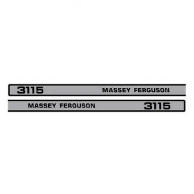 Kit d'autocollants «Massey Ferguson 3115» ref. 3900348M92 - Massey Ferguson