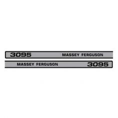 Kit d'autocollants «Massey Ferguson 3095» ref. 3902042M91 - Massey Ferguson Kit d'autocollants «Massey Ferguson 3095» ref. 3902042M91 - Massey Ferguson