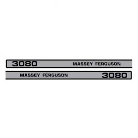 Kit d'autocollants «Massey Ferguson 3080» ref. 3900346M91 - Massey Ferguson