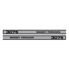 Kit d'autocollants «Massey Ferguson 3075» réf. 3902030M91 - Massey Ferguson