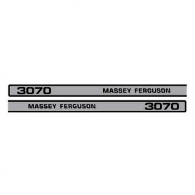 Kit d'autocollants «Massey Ferguson 3070» réf. 3900345M92 - Massey Ferguson