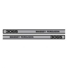 Kit d'autocollants «Massey Ferguson 3065» réf. 3902033M91 - Massey Ferguson Kit d'autocollants «Massey Ferguson 3065» réf. 3902033M91 - Massey Ferguson