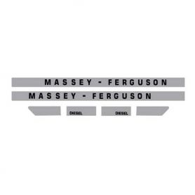 kit de décalcomanie Massey Ferguson 1080  pour MASSEY FERGUSON