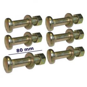 Goujons et écrous de jantes à disques réf. 180876m1 - Massey Ferguson