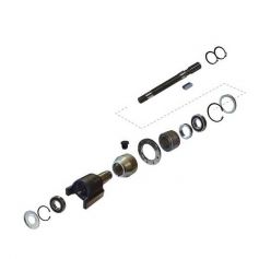 Kit arbre d'essieu avant New Holland T6 T7 pour FORD Kit arbre d'essieu avant New Holland T6 T7 pour FORD