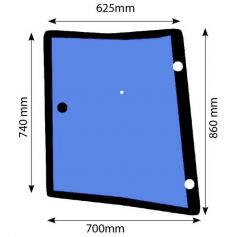 Verre 6100 6200 6400 7400 8100 8200 pour MASSEY FERGUSON Verre 6100 6200 6400 7400 8100 8200 pour MASSEY FERGUSON