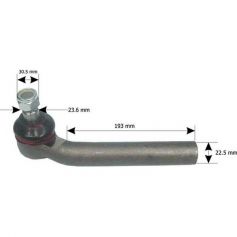 Rotule De Direction Ford 5640-7840 Carraro LH pour FORD Rotule De Direction Ford 5640-7840 Carraro LH pour FORD