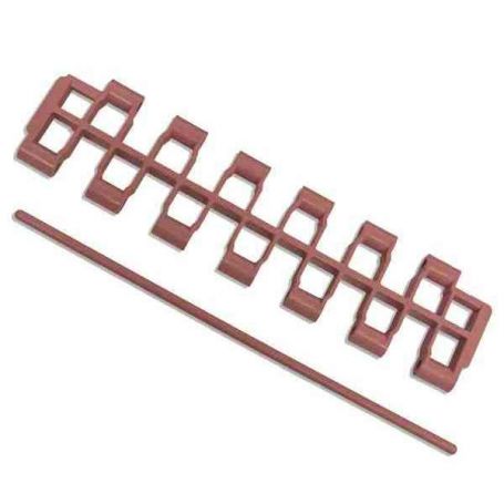 MAILLON COURT + BARETTE ROSE RÉF. 944035692 - NEW HOLLAND