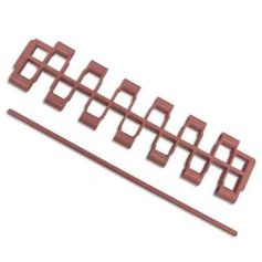 MAILLON COURT + BARETTE ROSE RÉF. 944035692 - NEW HOLLAND