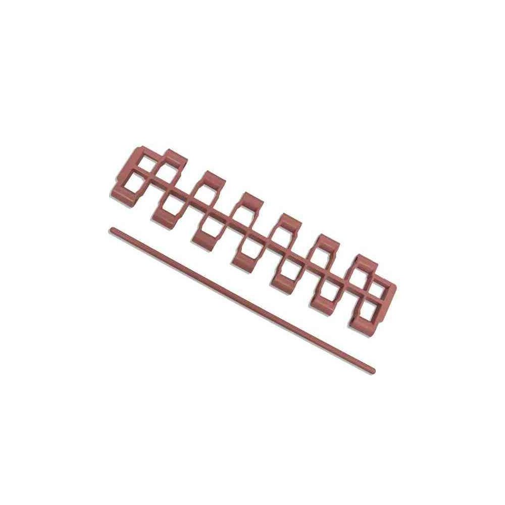 MAILLON COURT + BARETTE ROSE RÉF. 944035692 - NEW HOLLAND