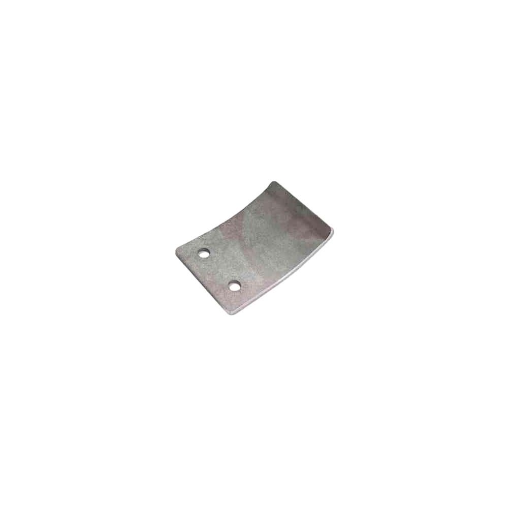 PLAQUE INCURVÉE EN ACIER INOX POUR KIT BIELLETTE RÉF. 944027125 - NEW HOLLAND