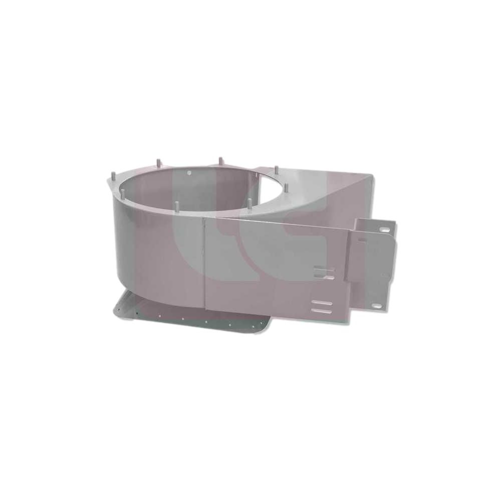 CARTER ASPIRATEUR INFÉRIEUR DROIT EN ACIER POUR G2, G6, G7, G8 EN ACIER INOXYDABLE RÉF. 355847 - GREGOIRE