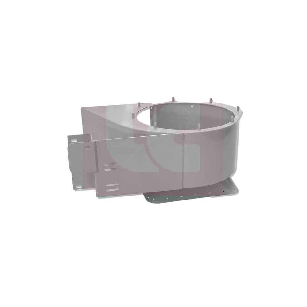 CARTER ASPIRATEUR INFÉRIEUR GAUCHE EN ACIER POUR G2, G6, G7, G8 EN ACIER INOXYDABLE RÉF. 355848 - GREGOIRE