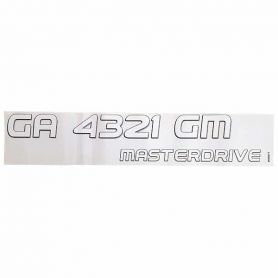 ETIQ.ADH. GA4321GM M RÉF. K9502351 - KUHN