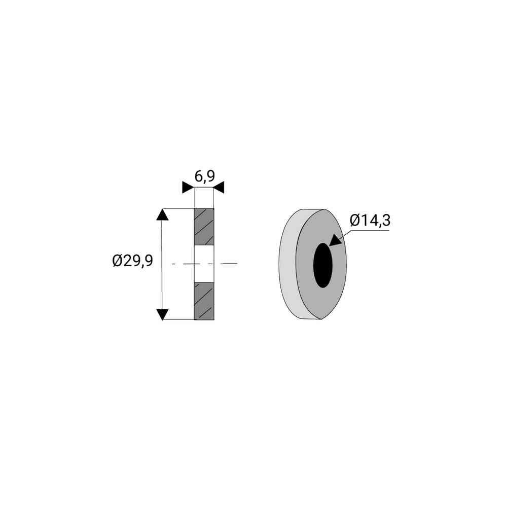 Bague de couteau broyeur - DOMINONI